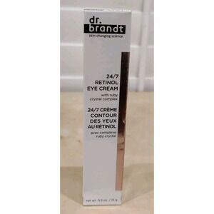 Dr. Brandt 24/7 Retinol Eye Cream w/ Ruby Crystal Complex .05 oz (15g)